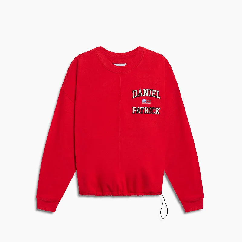 Final Clearance USA sweatshirt / red