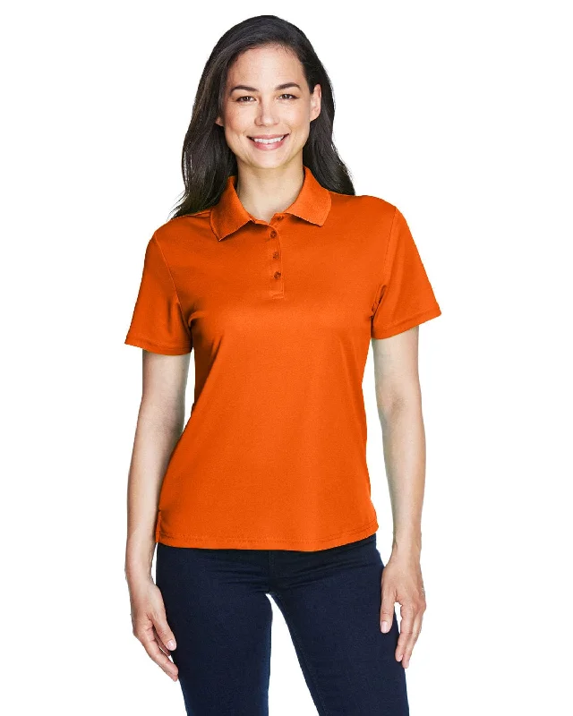 Core 365 Origin Ladies Performance Pique Polo | Campus Orange