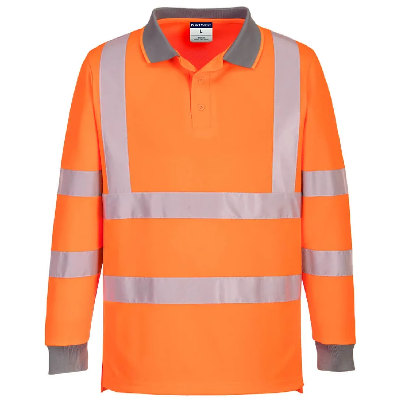 Bargain Blast Portwest Eco Hi-Vis Polo Shirt L/S (6 Pack)