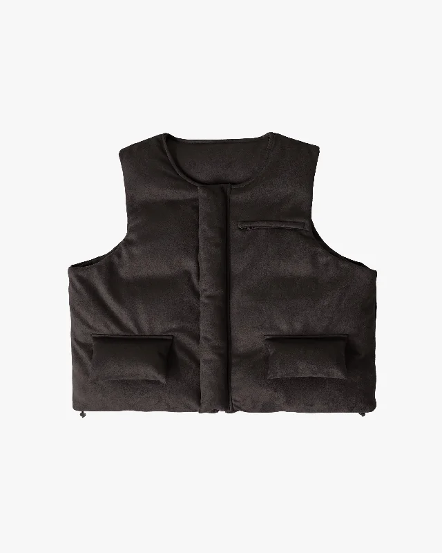 The Best Prices EPTM SUEDE BUBBLE VEST-BLACK