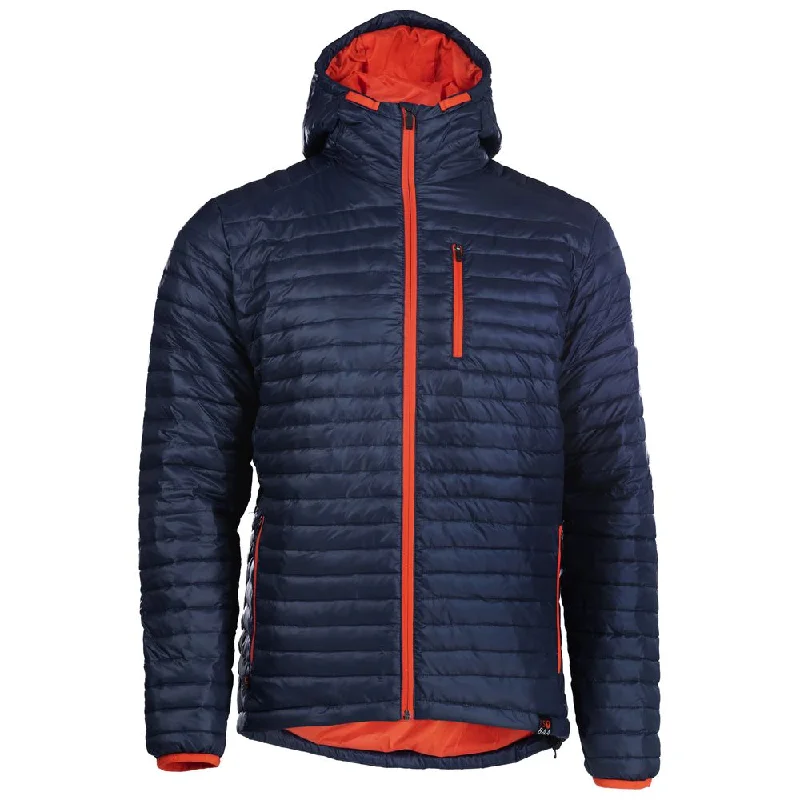 Weekend Special Mens Merino Wool Insulated Jacket (Navy/Orange)