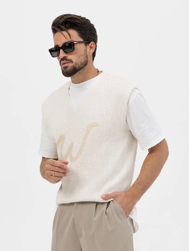 Act Now NOHOW VEST IN CREAM