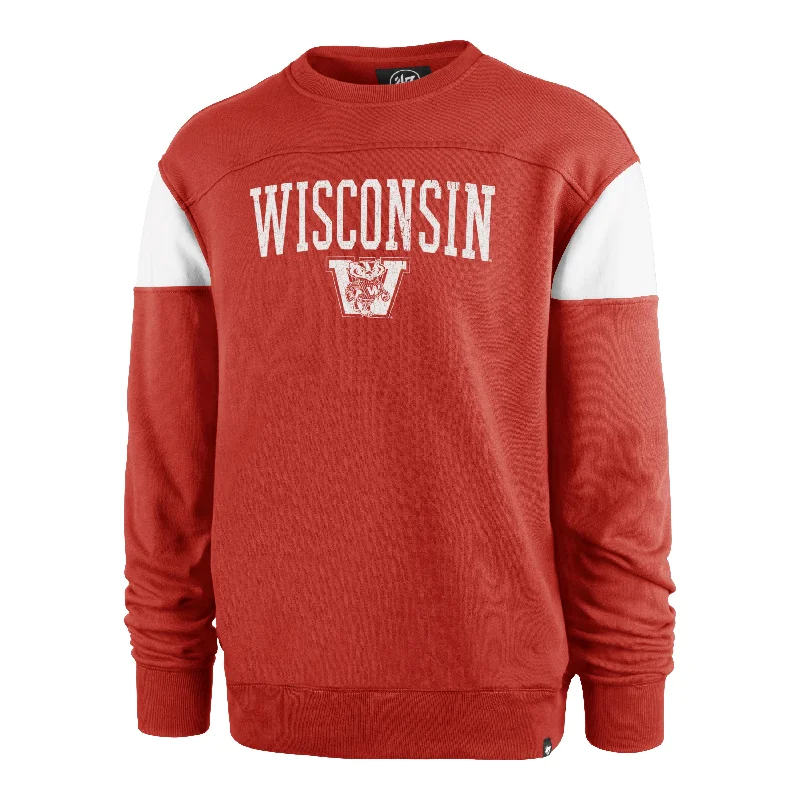 Special Promotion WISCONSIN BADGERS VINTAGE GROUNDBREAK '47 ONSET CREW