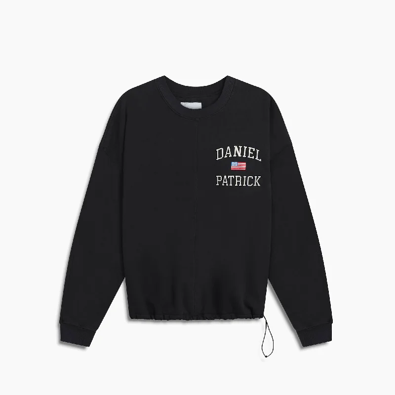 Weekend Discounts to Indulge In USA sweatshirt / washed black