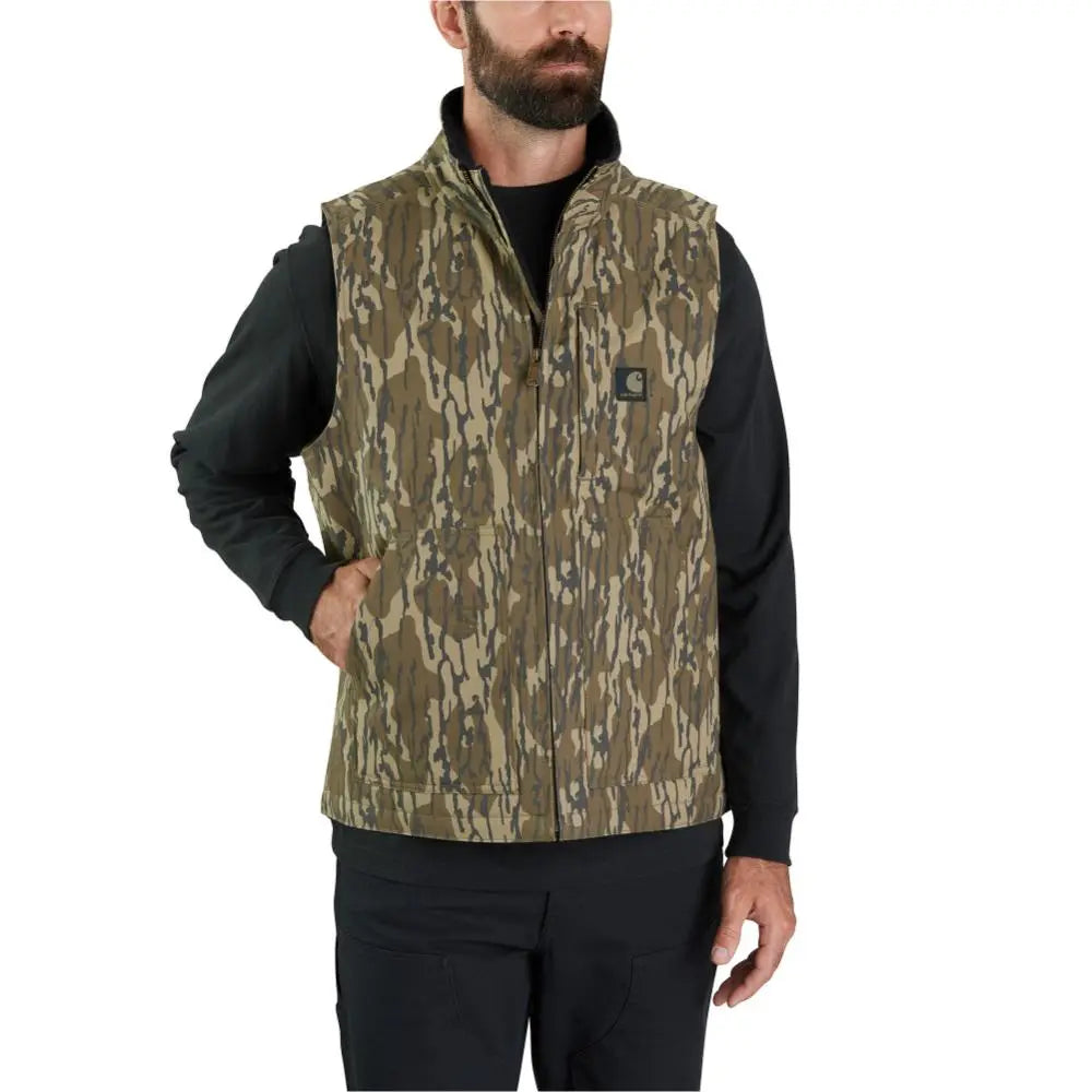Weekend Bargains to Savor Carhartt Loose Fit Sherpa Lined Vest