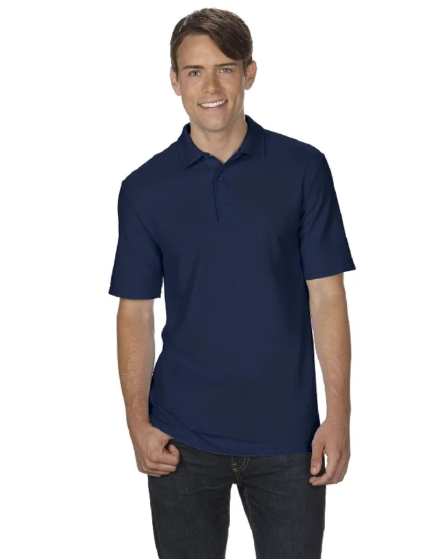 Gildan DryBlend Double Pique Sport Shirt | Navy