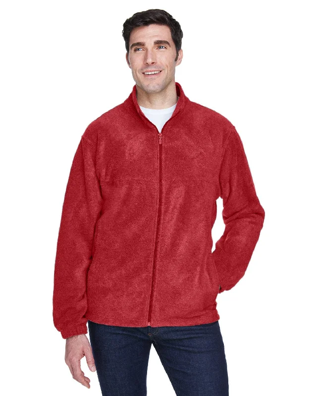 Weekend Discounts to Indulge In Harriton Mens Full-Zip Fleece | Red
