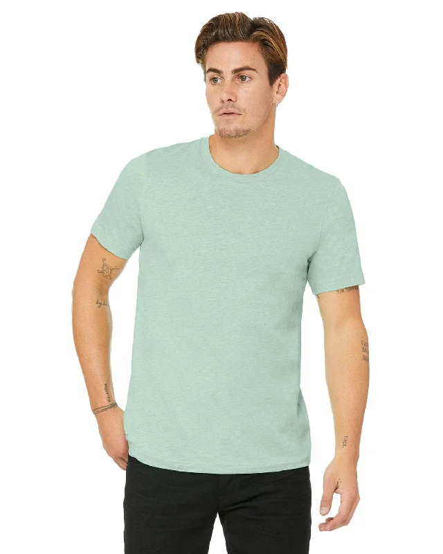 Extra Savings Bella+Canvas Unisex Heather CVC T-Shirt | Hthr Prism Mint