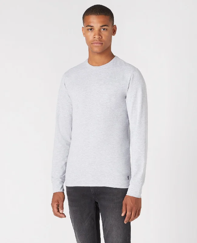 Top Pick Tapered Fit Cotton-Stretch Long Sleeve T-Shirt