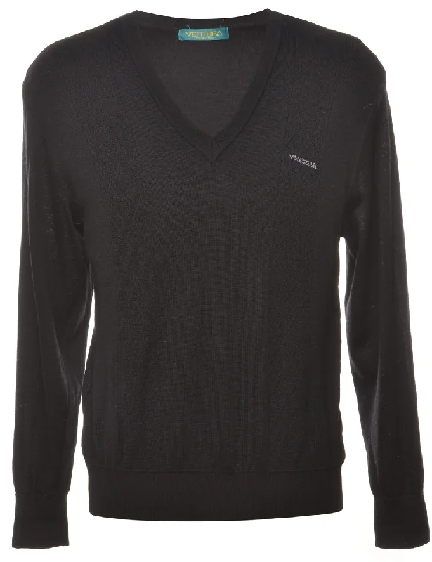 Deal Mania Black Jumper - L