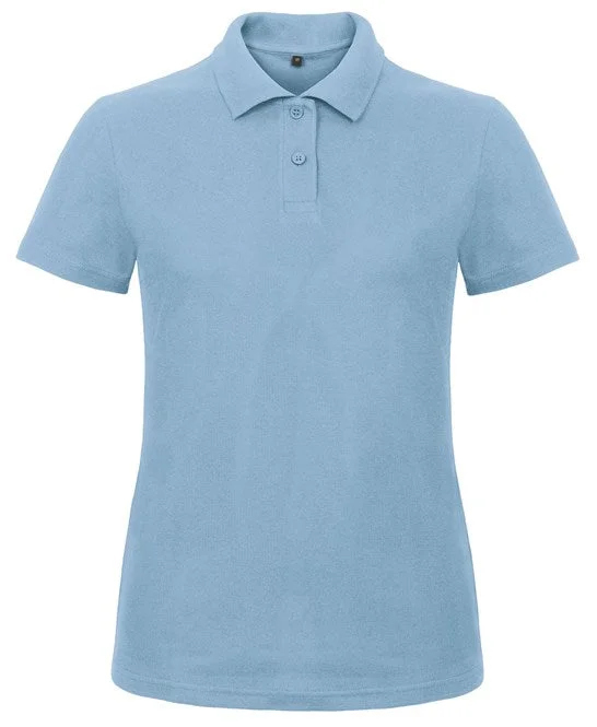 Big Discounts B&C Collection Id.001 Polo Women - Light Blue