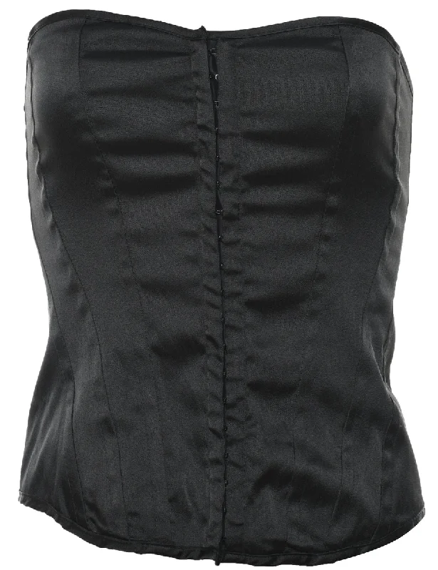 Value Deals Black Bustier - M