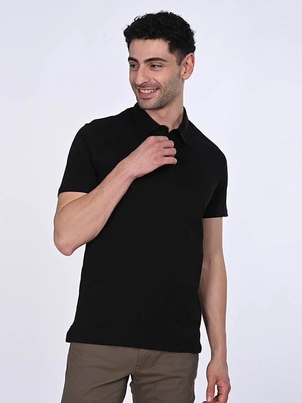 Weekend Savings Extravaganza Men Solid Polo T-Shirt