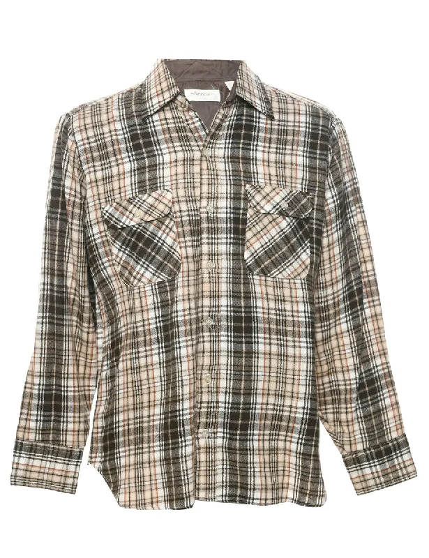 Half Price Arrow Plaid Shirt - M