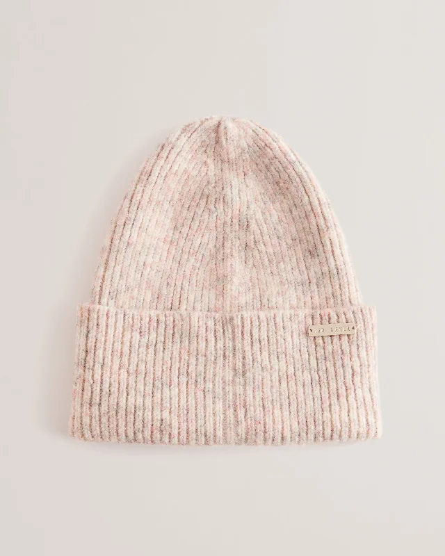 Super Sale Lidiaas Knitted Ribbed Beanie Hat Multicol