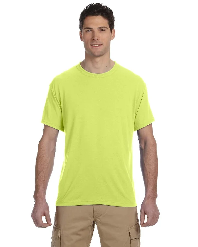 Jerzees 100% Polyester Crewneck T-Shirt | Safety Green