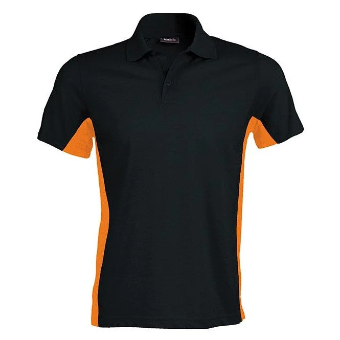 Black/Orange