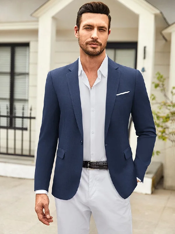 Casual One Button Suit Jackets (US Only)