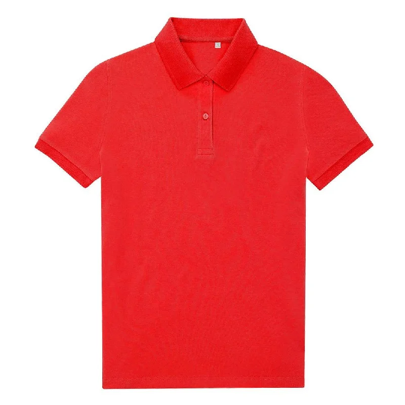Don't Wait B&C Collection My Eco Polo 65/35 Women - Red
