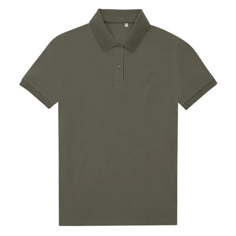Limited Availability B&C Collection My Eco Polo 65/35 Women - Camo Green