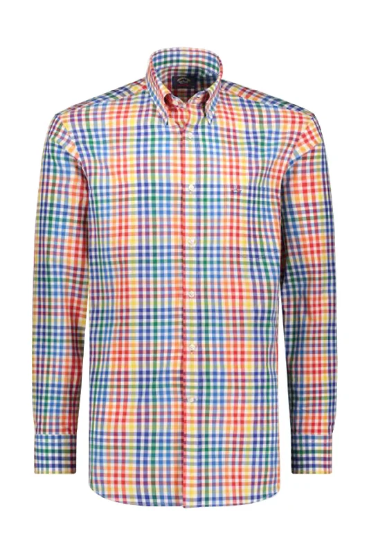 Paul & Shark Check Shirt Multicolour