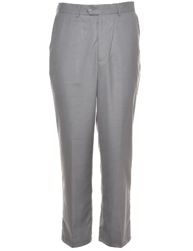Price Blitz Beyond Retro Reworked Lewis Cropped Smart Trousers - W32