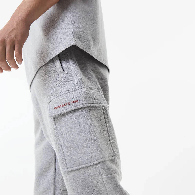 Grey Marl/Red