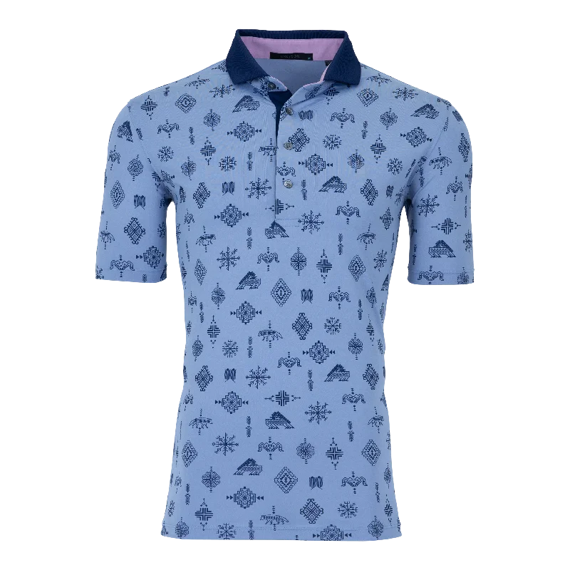 Stock Up Woven Spirits Polo