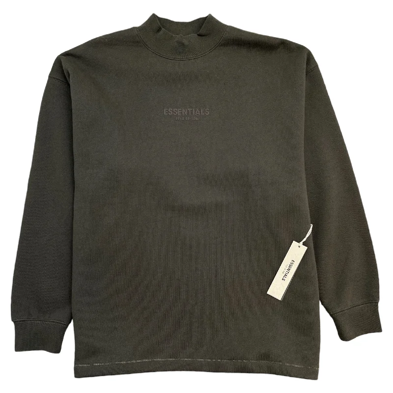 Weekend Discounts to Delight Men's Logo Sweatshirt Khaki Size M