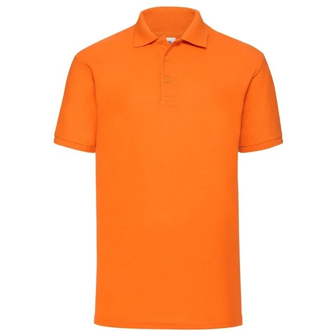 Instant Savings Fruit Of The Loom 65/35 Polo - Orange