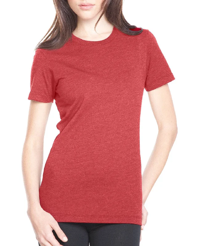 Take Advantage Next Level Ladies CVC Crew Tee | Cardinal