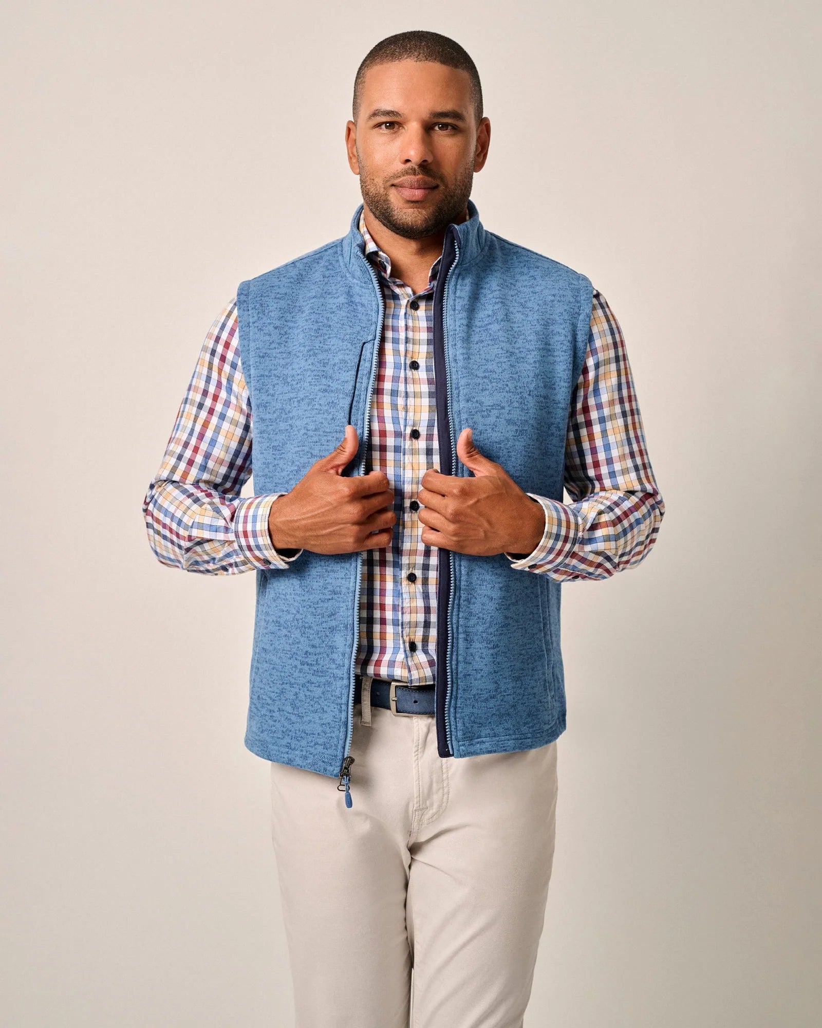 Weekend Bargains to Enjoy Johnnie O Denalis Double Zip Fleece Vest