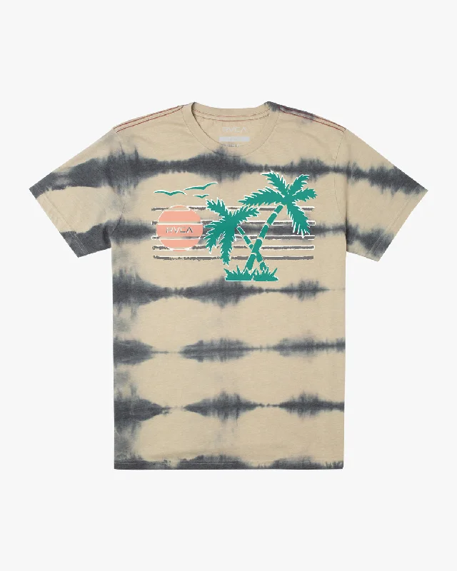 Sale Event Quarantine Dreams Tee - Black/Tan Tie Dye