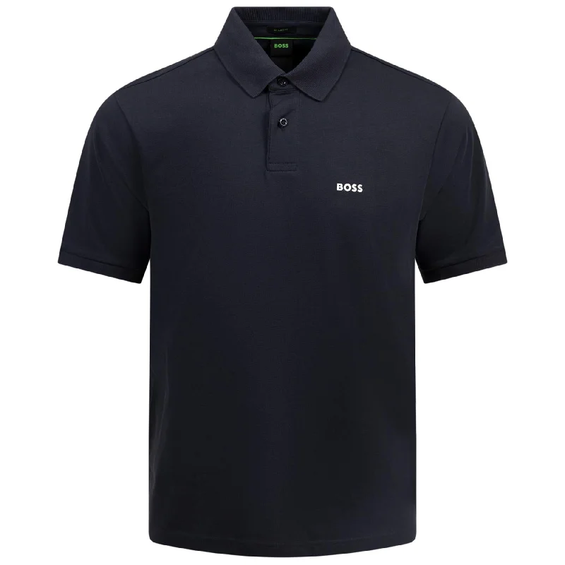 Pavel Cotton Polo Dark Blue - AW24