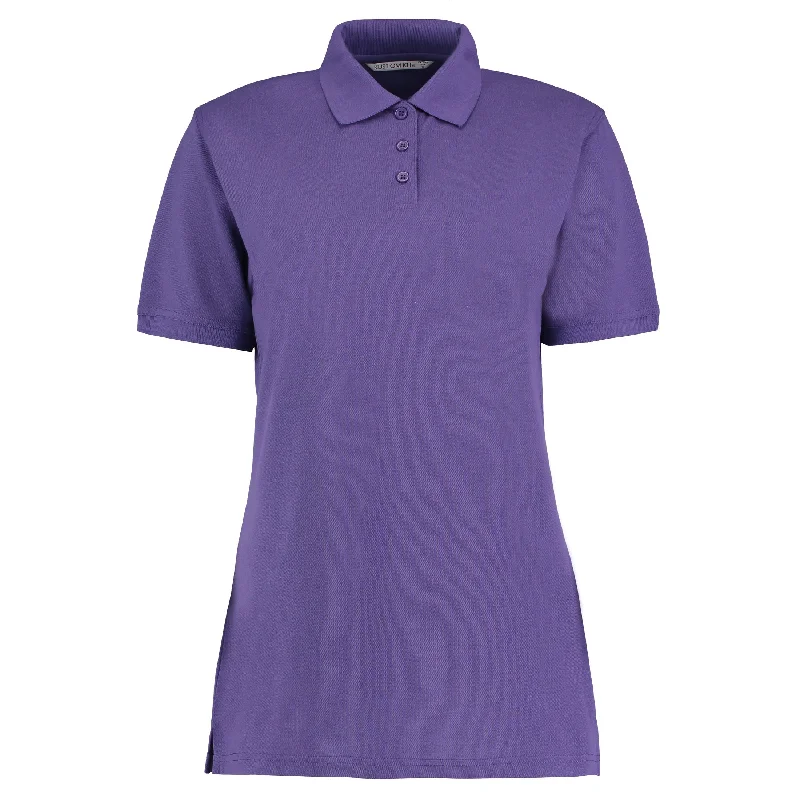 Weekend Deal Kustom Kit Klassic Polo Women's With Superwash® 60°C (Classic Fit) - Dark Purple