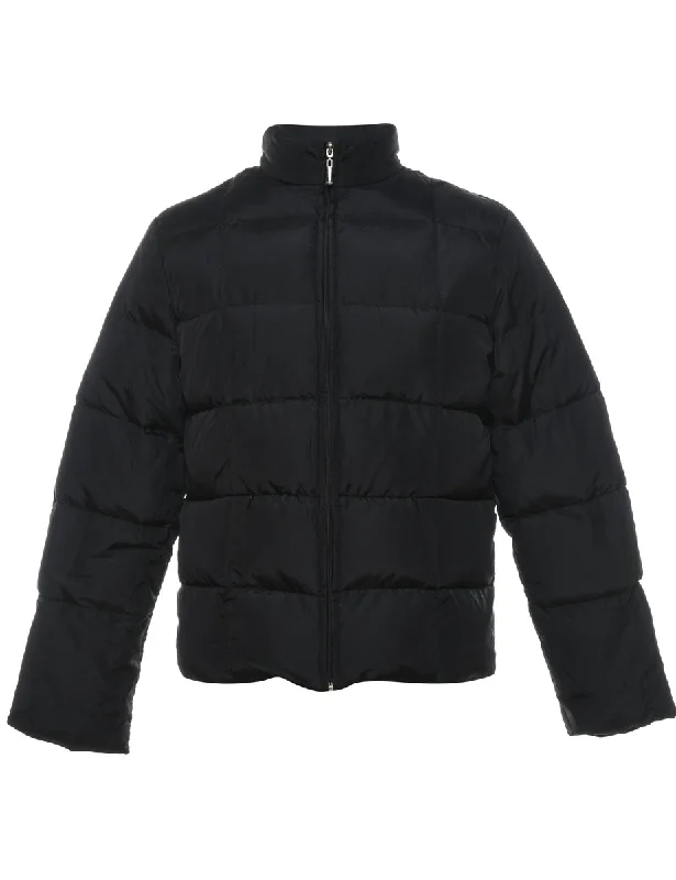 Weekend Savings Spectacular Black Classic Hilary Radley Zip-Front Jacket - S