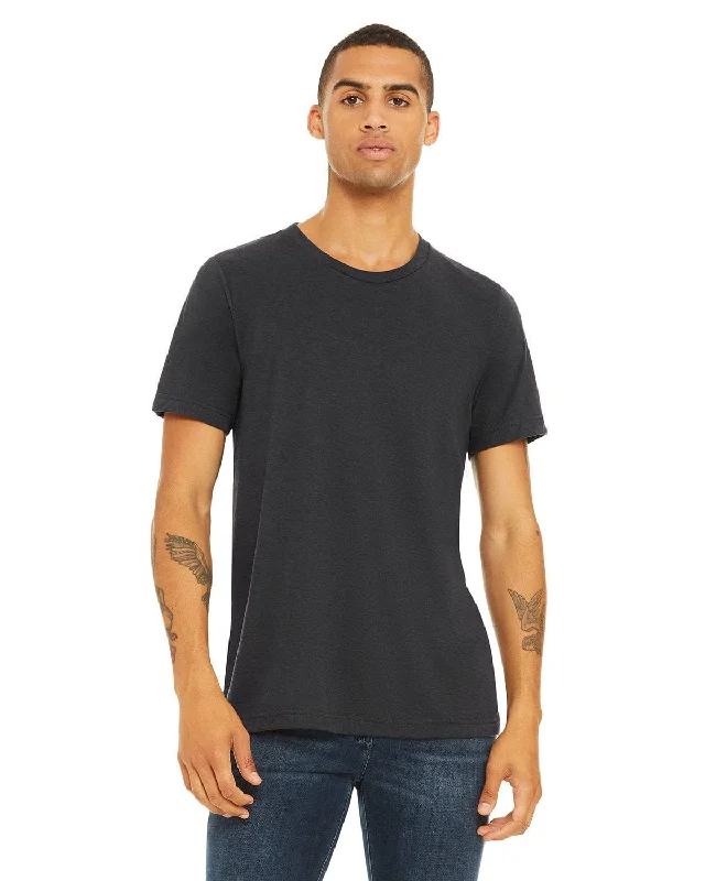 New Deal Bella+Canvas Triblend T-Shirt | Sd Dark Gry Trbl
