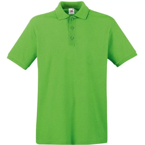 Don't Miss Out Fruit Of The Loom Premium Polo - Lime