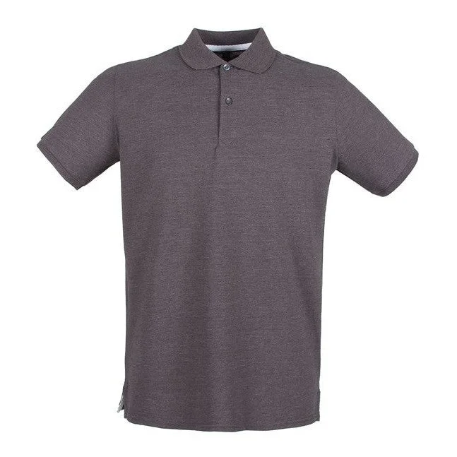 Can't Miss Henbury Micro-Fine Piqué Polo Shirt - Charcoal