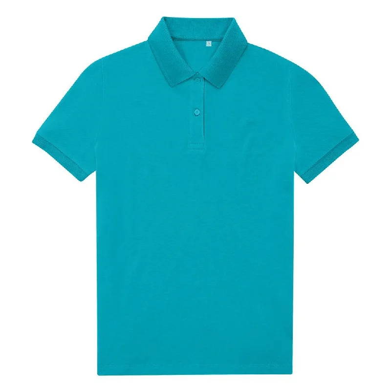 Epic Deals B&C Collection My Eco Polo 65/35 Women - Pop Turquoise