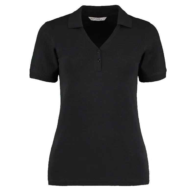 Year-End Sale Kustom Kit Sophia V-Neck Polo (Regular Fit)