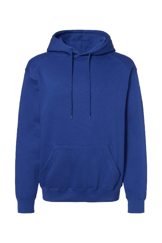 Hot Buy C2 Sport Mens Hooded Sweatshirt Hoodie w/ Pouch Pocket - Royal Blue - Closeout