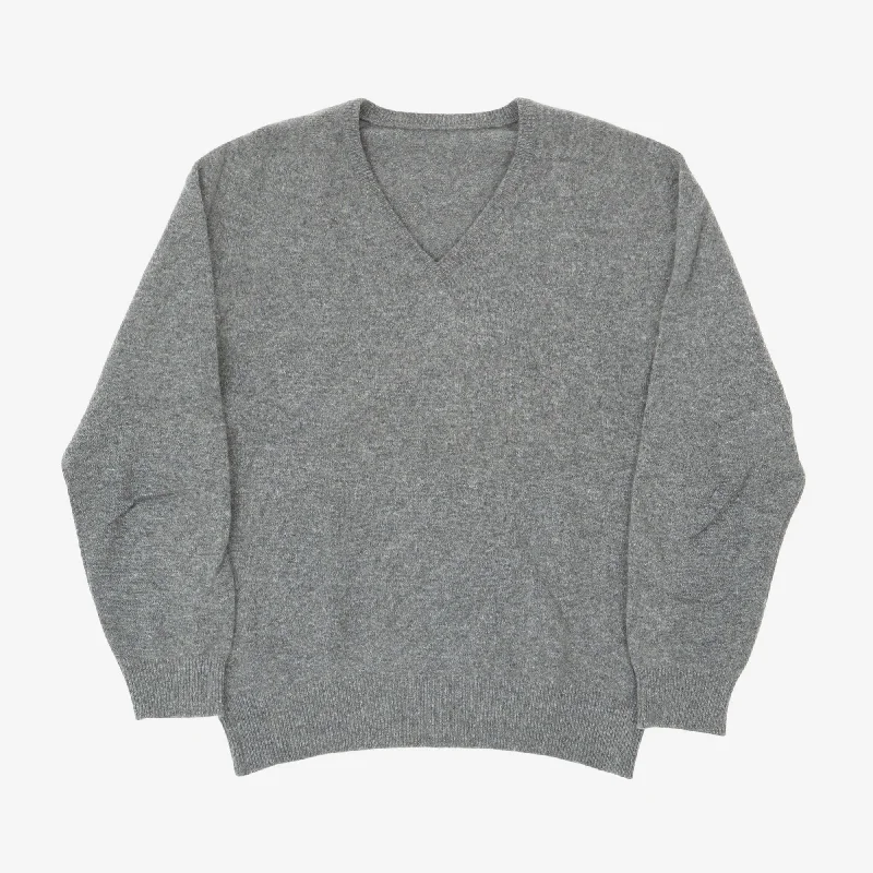 V-Neck Lambswool Sweater