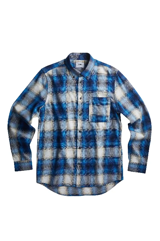 Exclusive Preview NN07 Arne Overshirt Blue Check