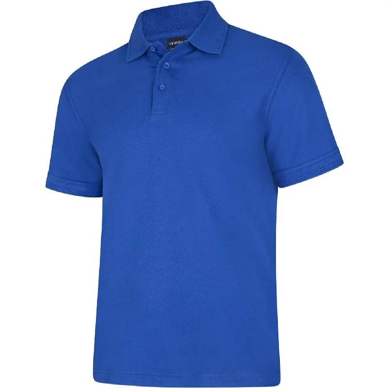 Stock Up and Save Uneek Deluxe Poloshirt Royal