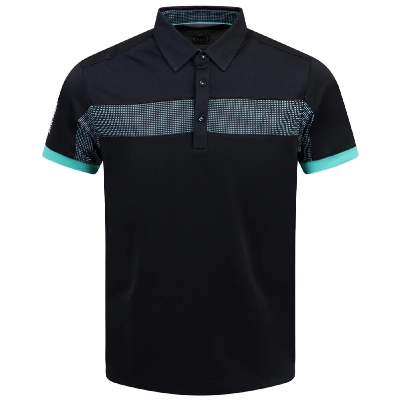 Factory Direct Sale Mills Ventil8+ Polo Black/Atlantis Green - AW24