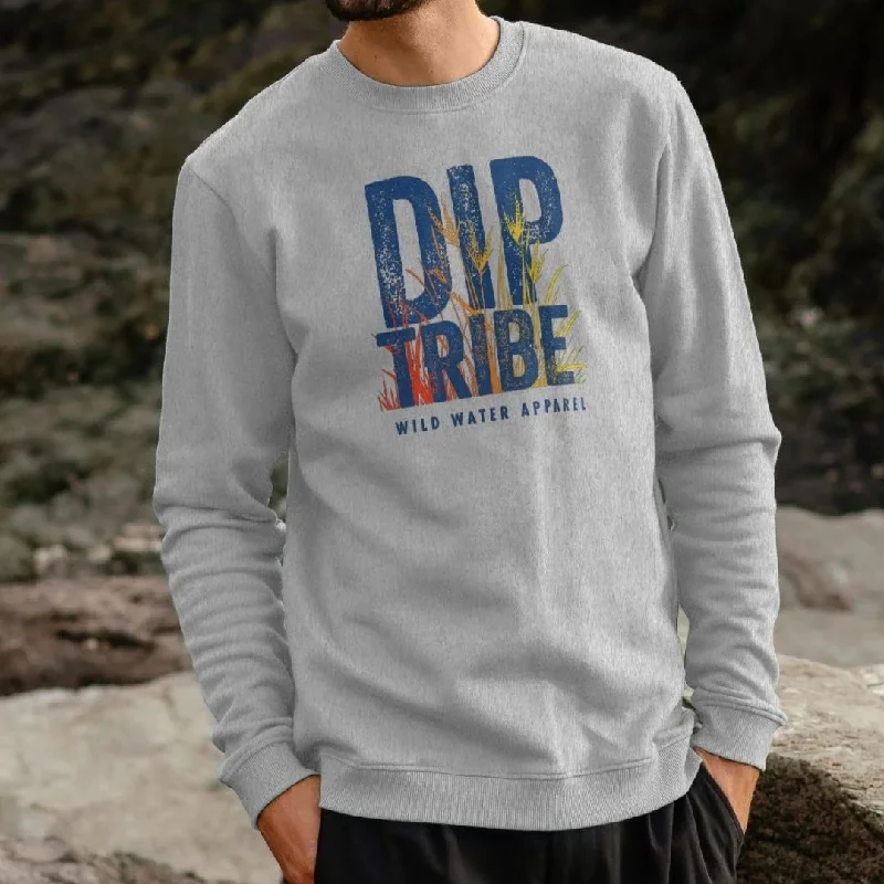 Overstock Sale Sunset Reeds Recycled Organic Men's Sweatshirt