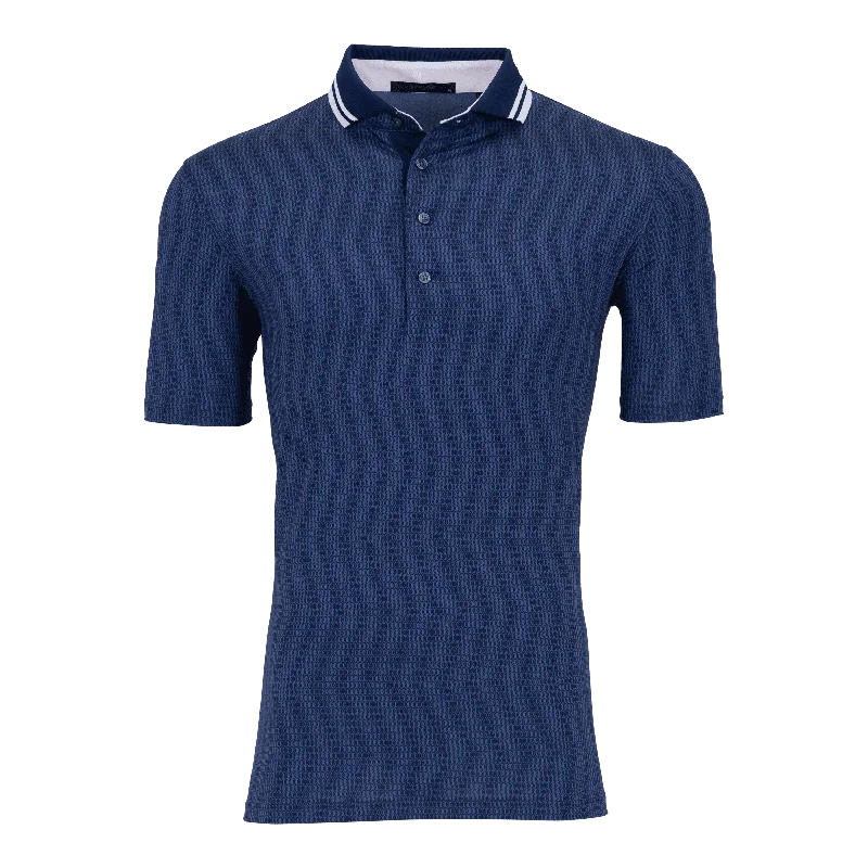 Online Only As The Waves Glow Polo