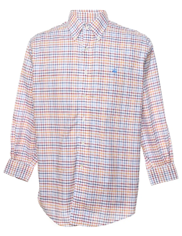 Brooks Brothers Checked Shirt - M