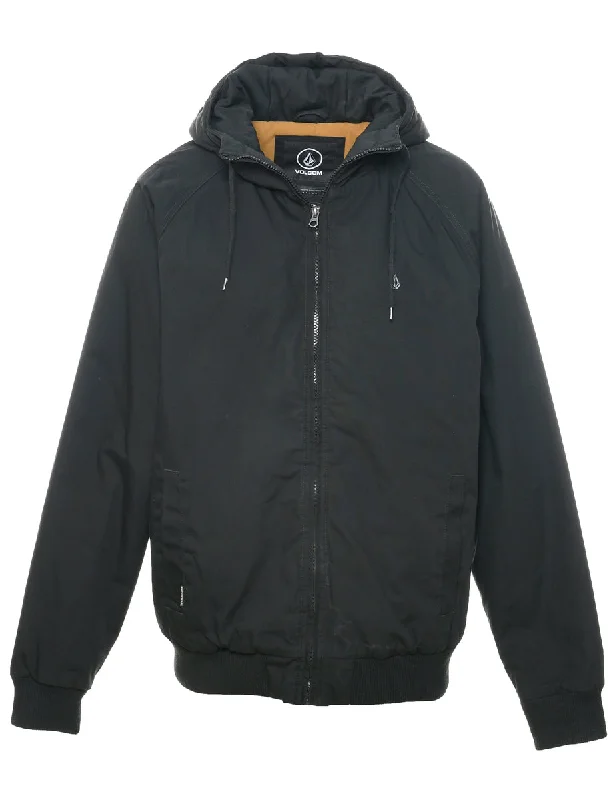 Black Ski Jacket - L